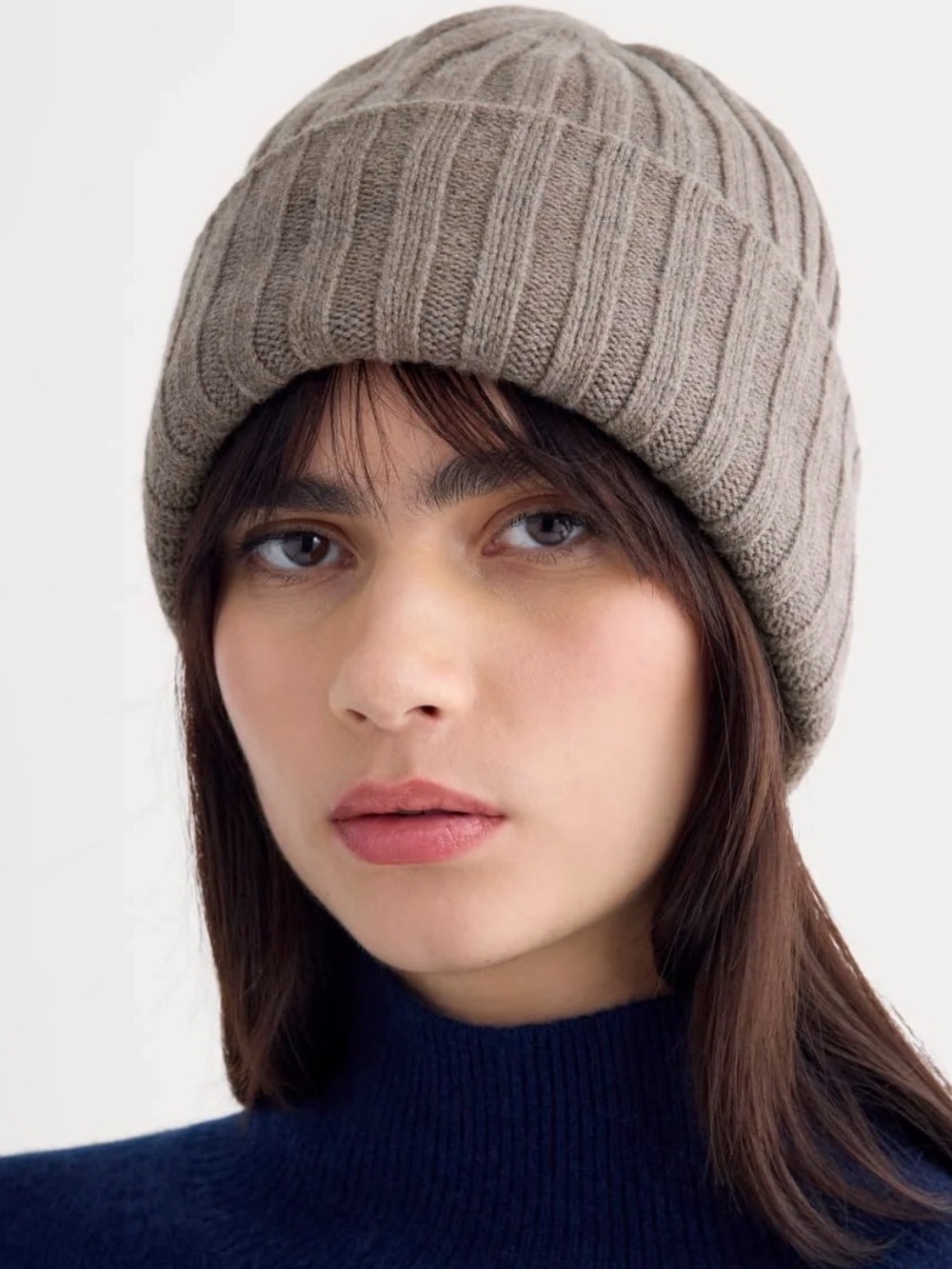 Everlane chunky ribbed wool beanie